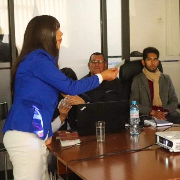 Capacitaciones con abogada Katherine Rafael