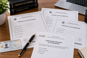 Documentos necesarios para una sucesión intestada