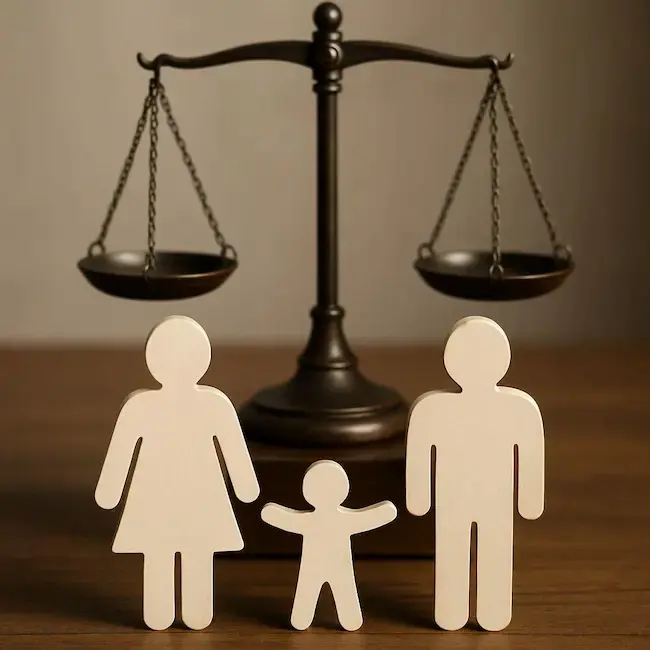 Tipos de tenencia de hijos y participación de ambos padres
